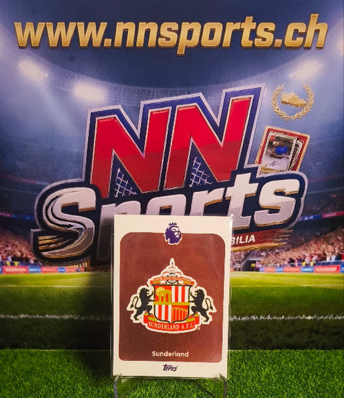 Complete Sunderland Base Card Set - Topps Premier League 2025/26 (18 Cards)