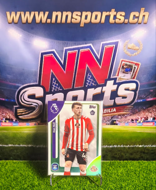 Complete Sunderland Base Card Set - Topps Premier League 2025/26 (18 Cards)