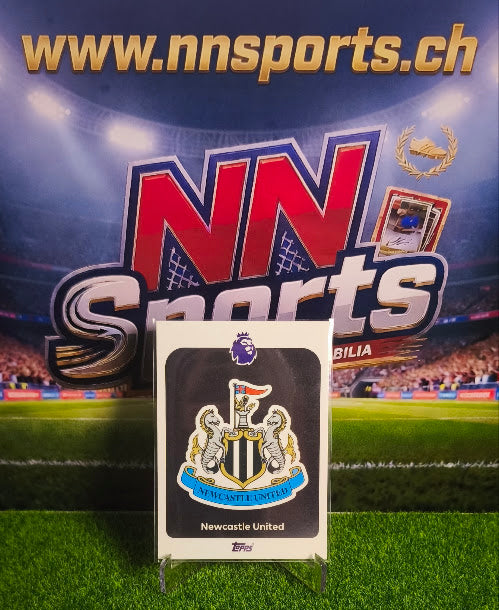 Complete Newcastle United Base Card Set - Topps Premier League 2025/26 (18 Cards)