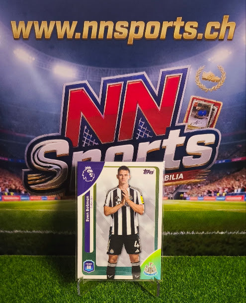 Complete Newcastle United Base Card Set - Topps Premier League 2025/26 (18 Cards)