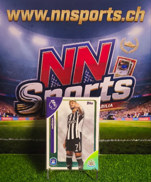 Complete Newcastle United Base Card Set - Topps Premier League 2025/26 (18 Cards)