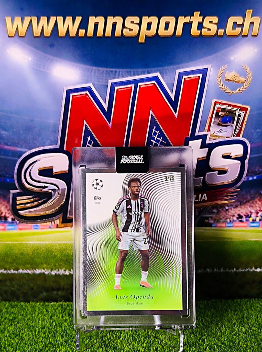 Loïs Openda 2025-26 Topps Total Football Clarity #3/75 - Juventus