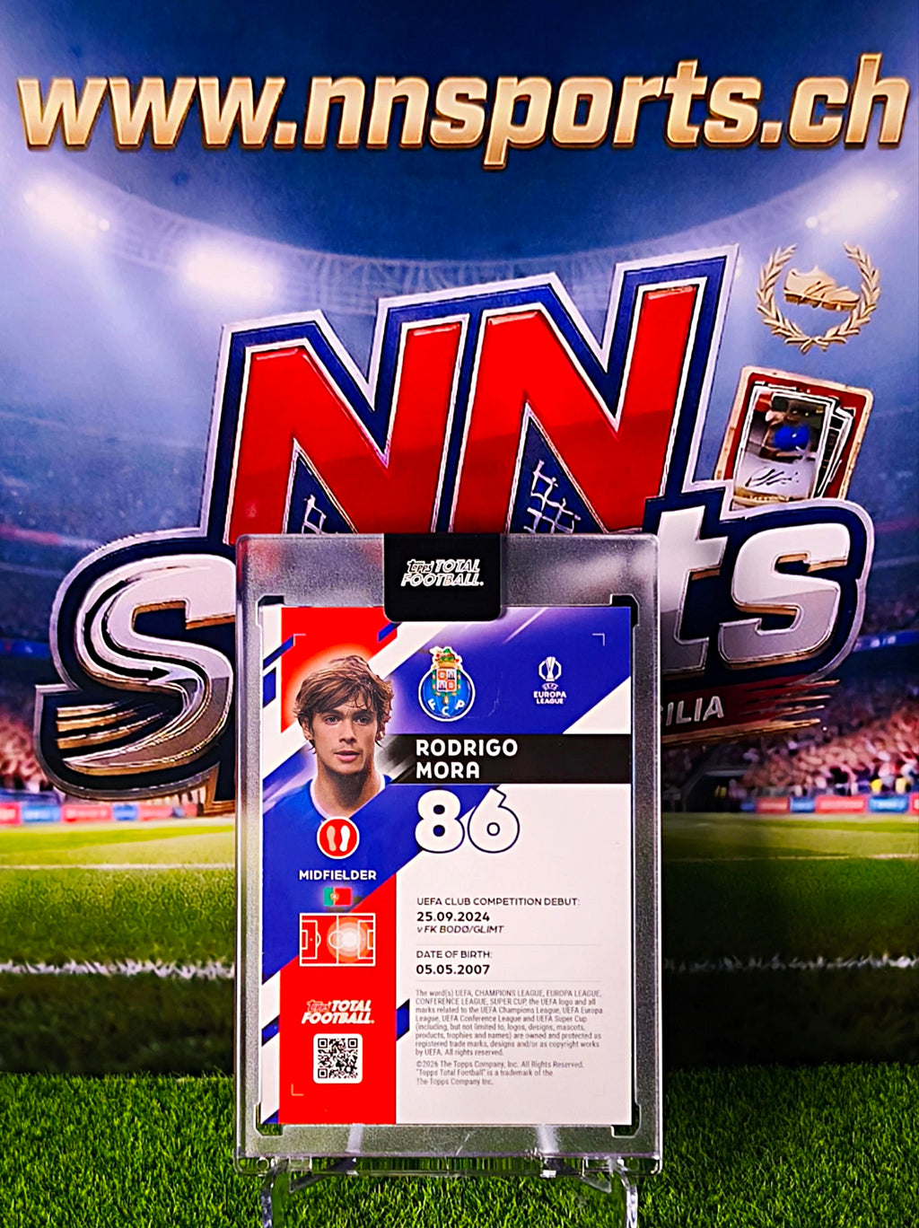 Rodrigo Mora 2025-26 Topps Total Football Clarity #9/75 - FC Porto
