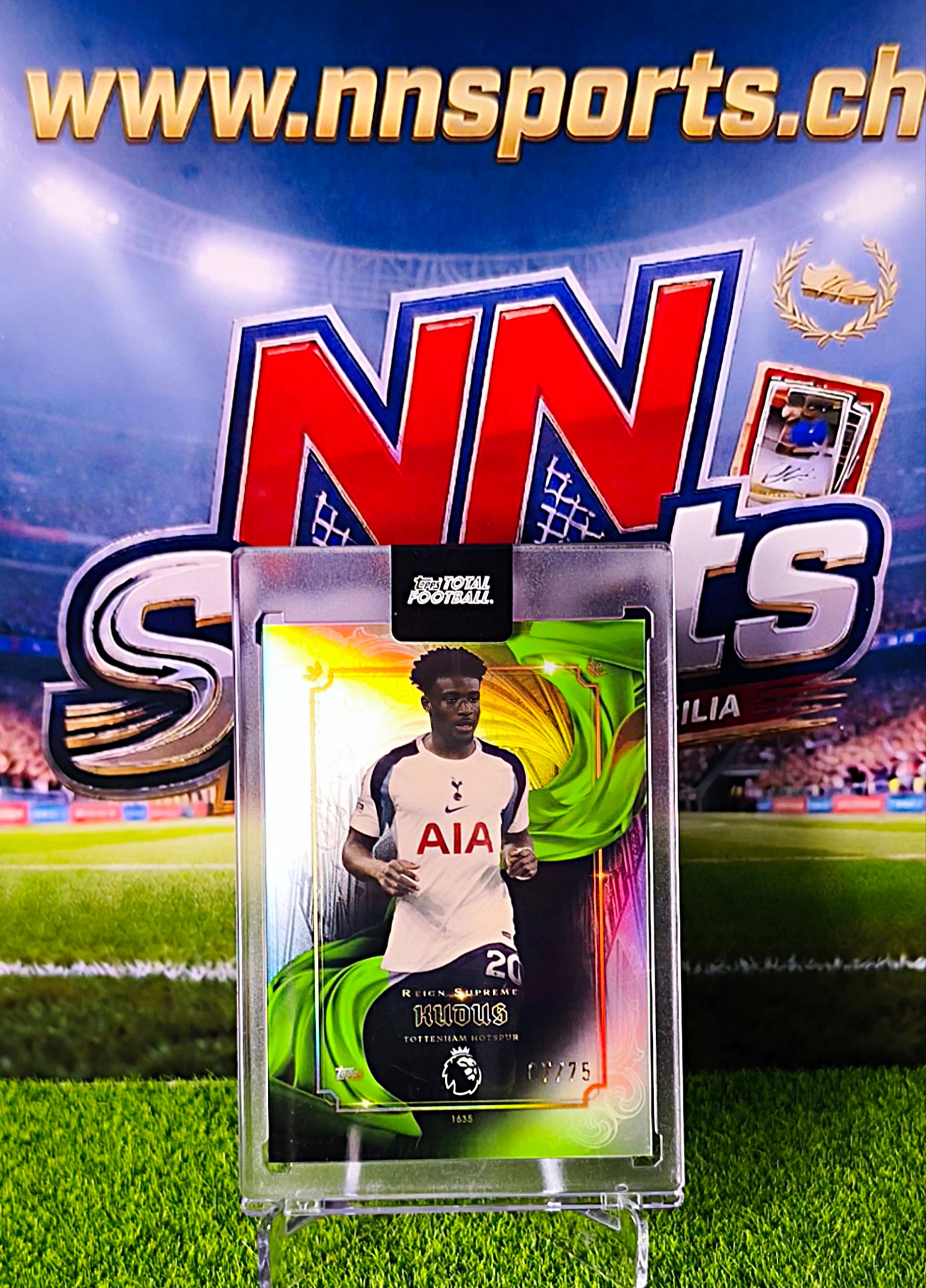 Mohammed Kudus 2025-26 Topps Total Football Reign Supreme #7/75 - Tottenham Hotspur