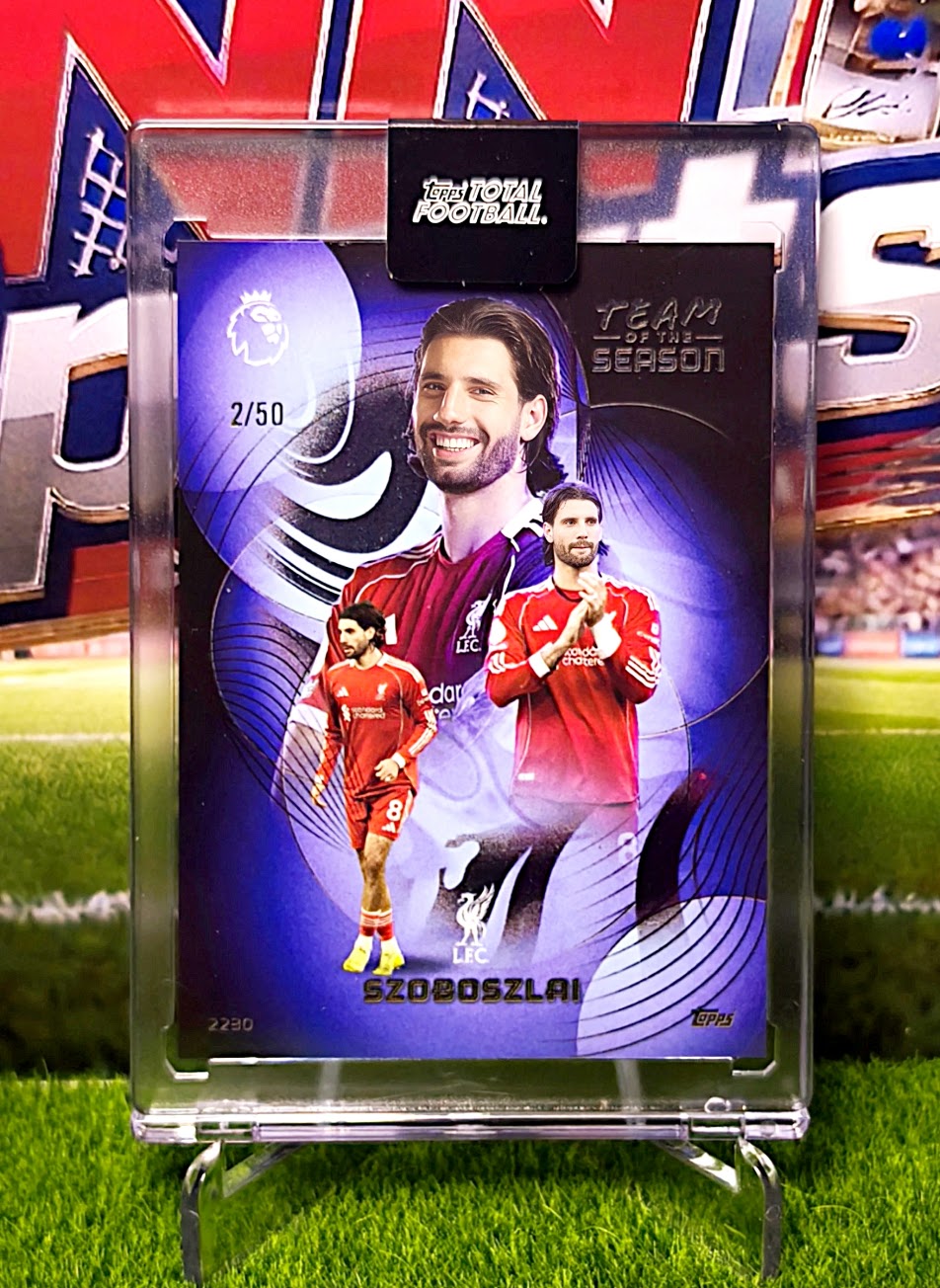 Dominik Szoboszlai Team of the Season 2/50 - Topps Total Football Liverpool 🔥