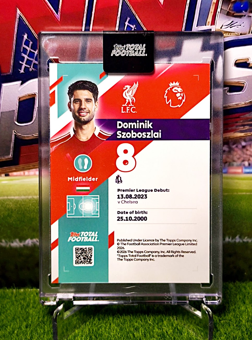 Dominik Szoboszlai Team of the Season 2/50 - Topps Total Football Liverpool 🔥