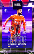 Mohamed Salah Record Breakers 2/25 - Topps Total Football Liverpool 🔥
