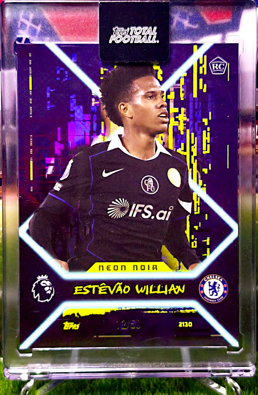 Estêvão Willian Neon Noir RC 12/50 - TTF Chelsea 🔥