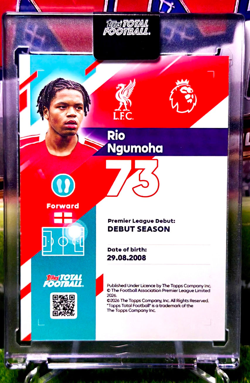 Rio Ngumoha Neon Noir RC 14/75 - TTF Liverpool 🔥