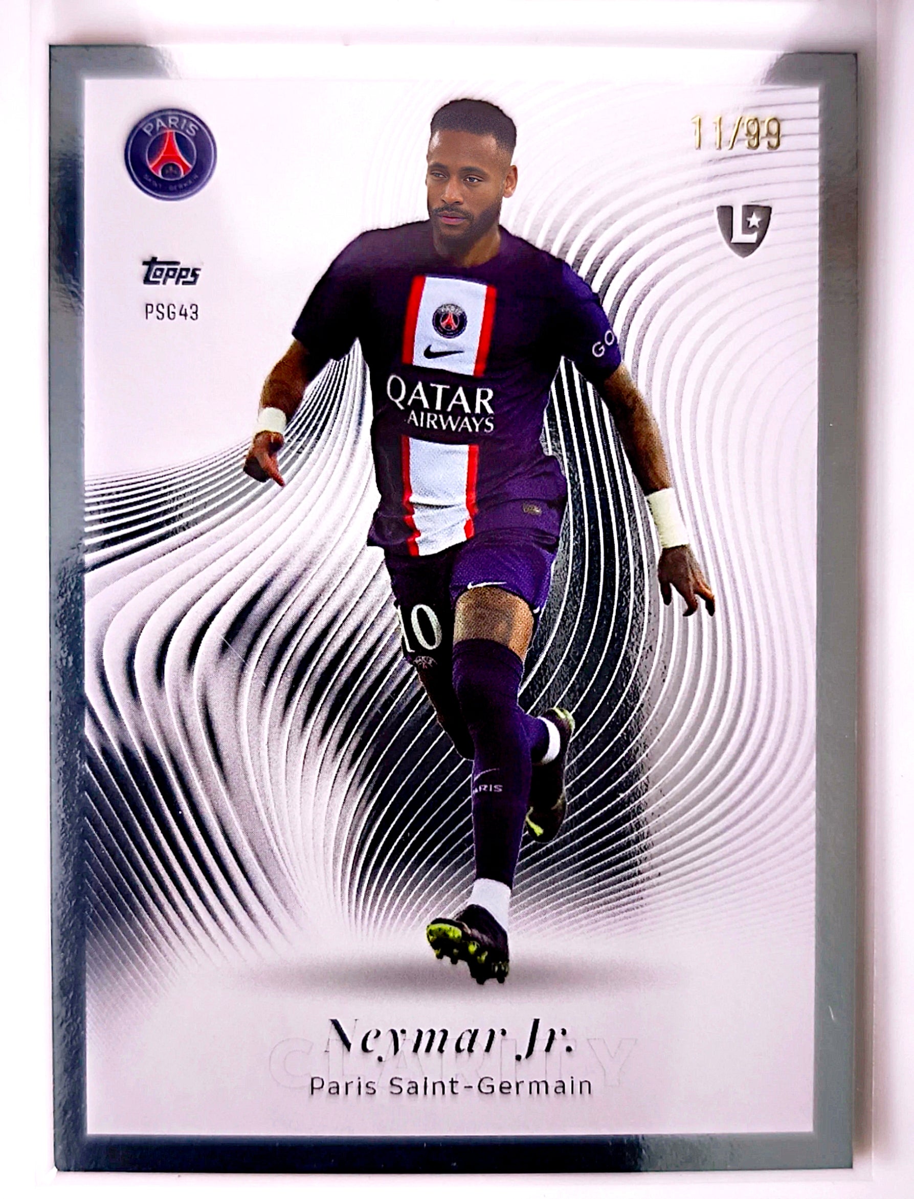 Neymar Jr. 11/99 - Topps Total Football Paris Saint-Germain 🔥
