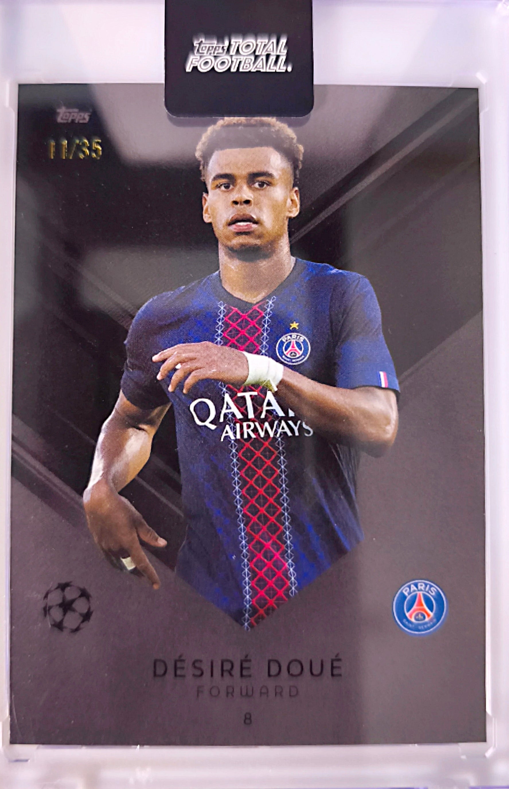 Désiré Doué 11/35 - Topps Total Football Paris Saint-Germain 🔥