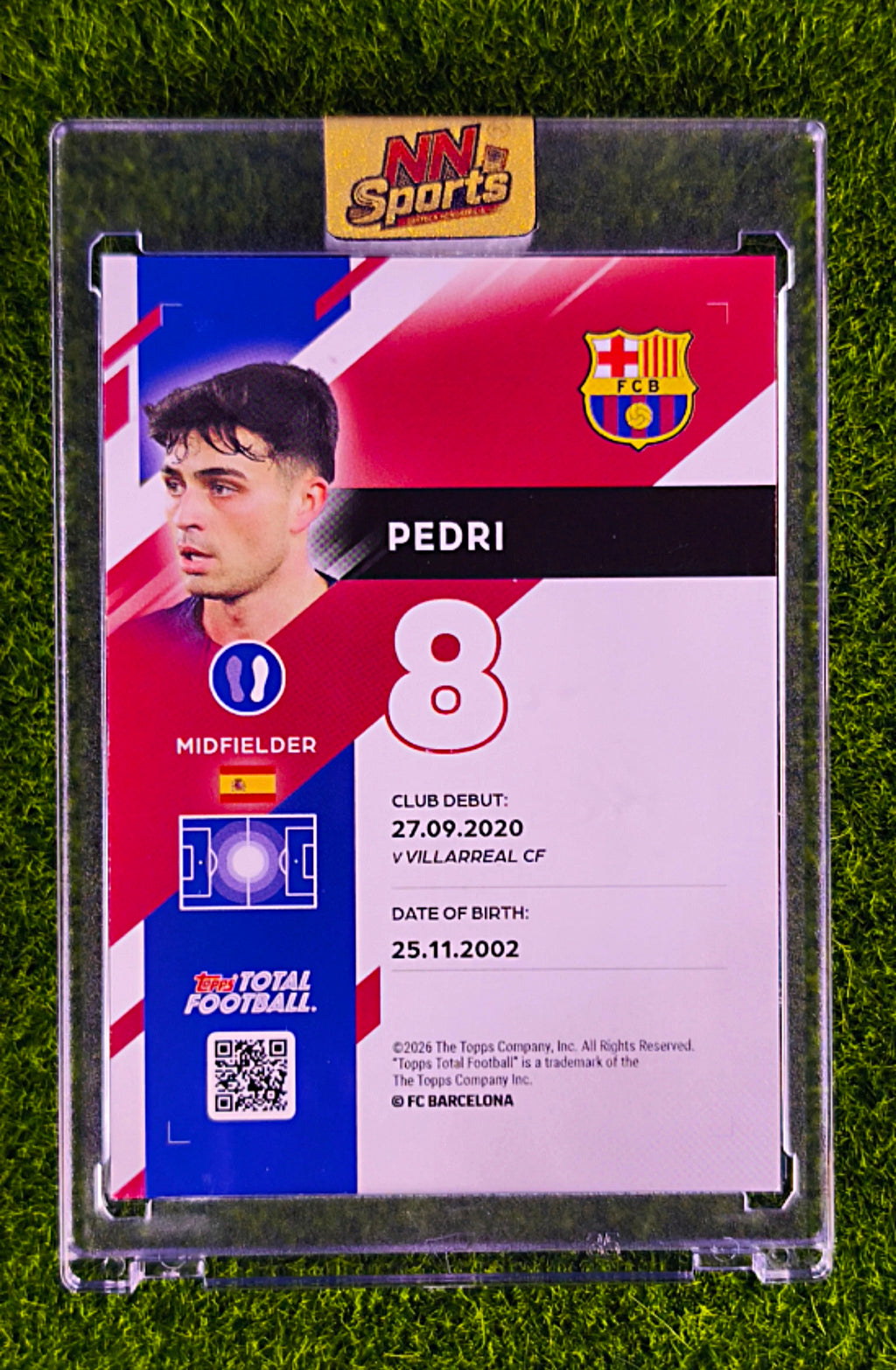 Pedri 1/50 - TTF FC Barcelona Team Set 2026 STORM Insert🔥