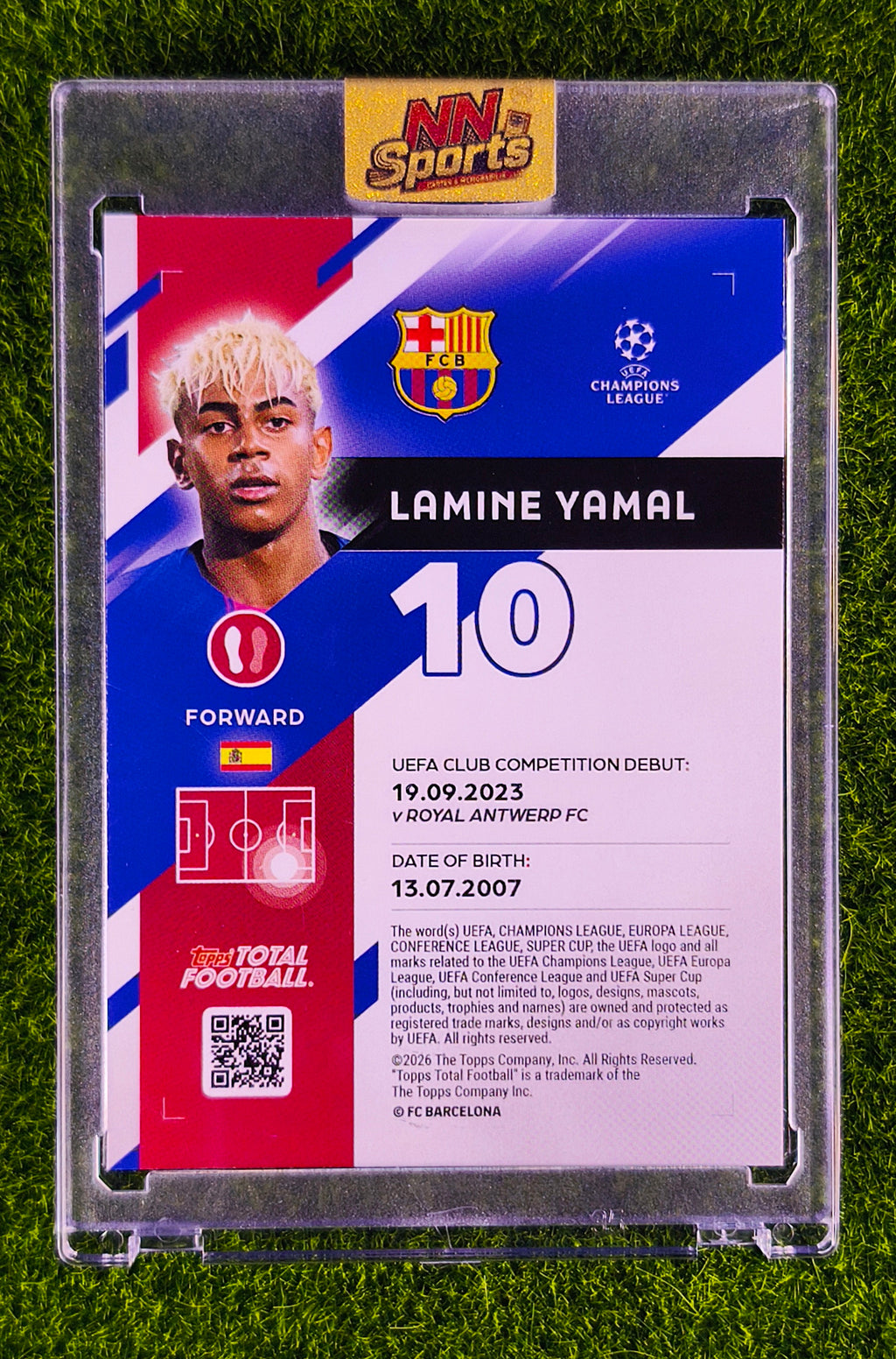 Lamine Yamal Glow 4/75 - TTF FC Barcelona WORLD CUP 2026 CHAMPION 🔥