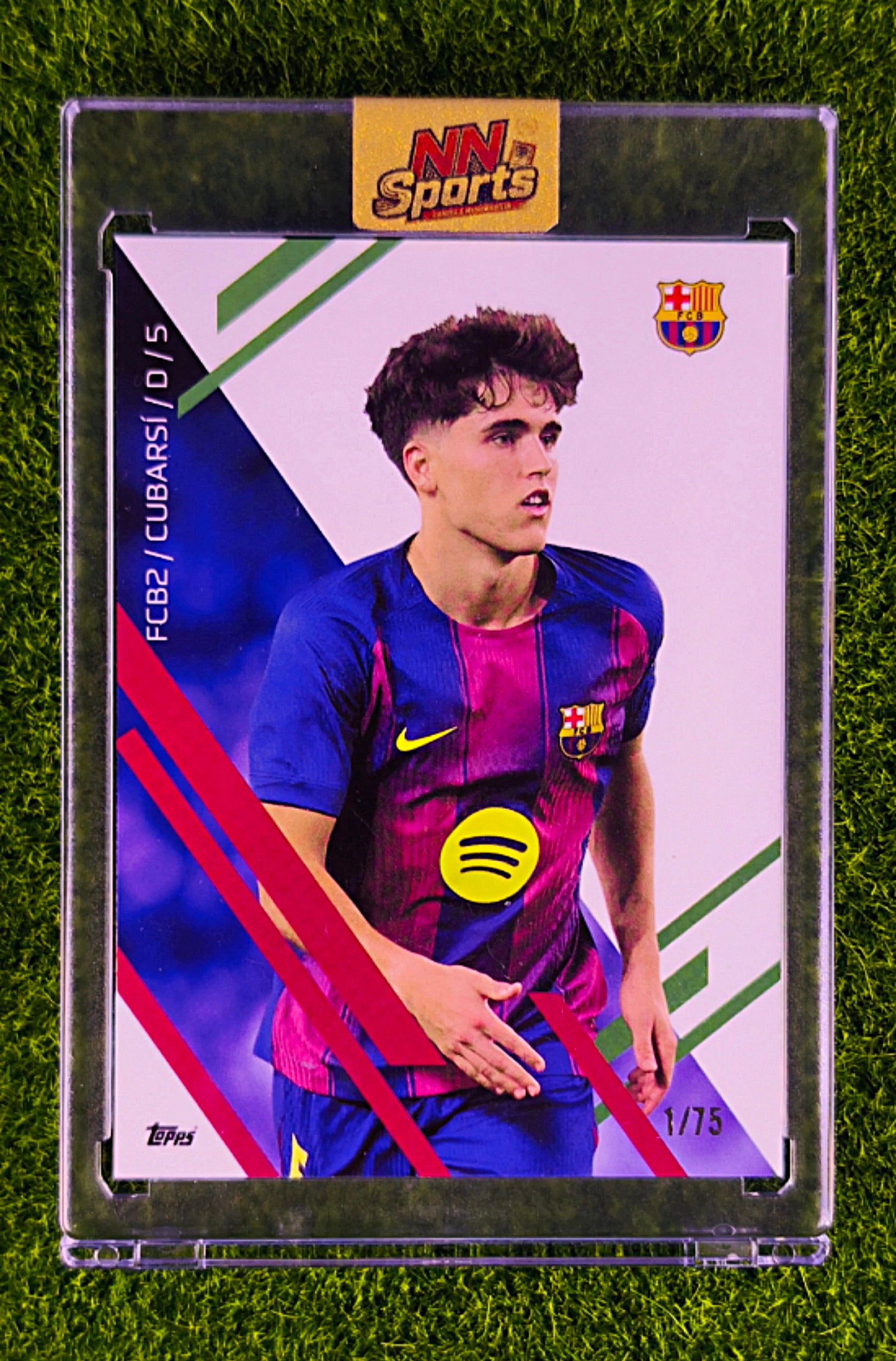 Pau Cubarsí 1/75 - Topps Total Football FC Barcelona 🔥