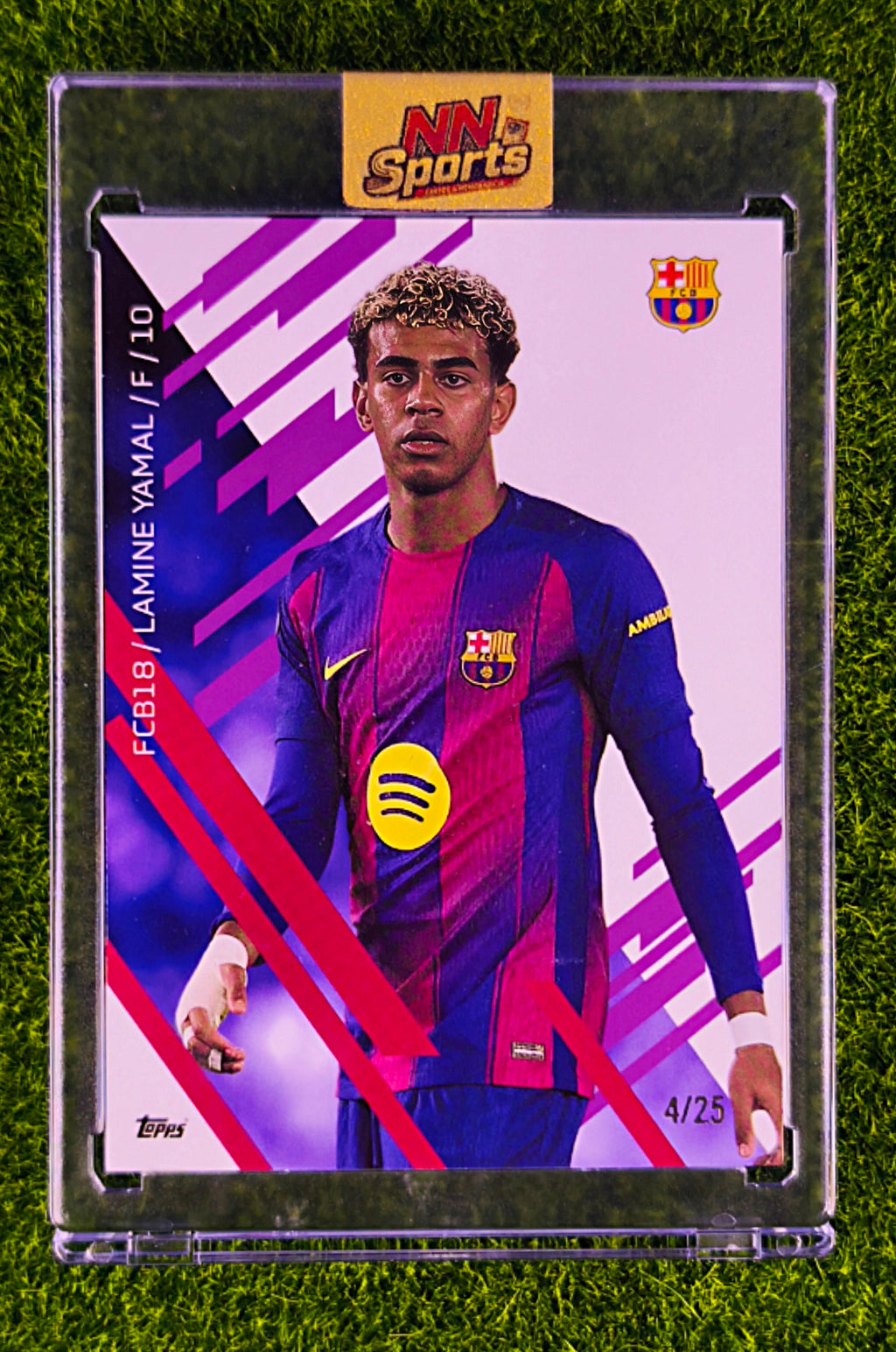 Lamine Yamal 4/25 - Topps Total Football FC Barcelona 🔥