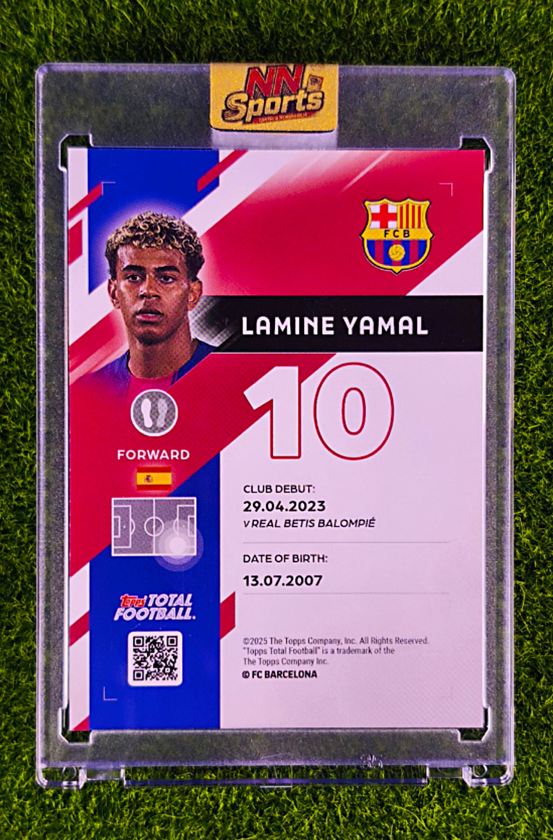 Lamine Yamal Classic 55/99 - Topps Total Football FC Barcelona 🔥