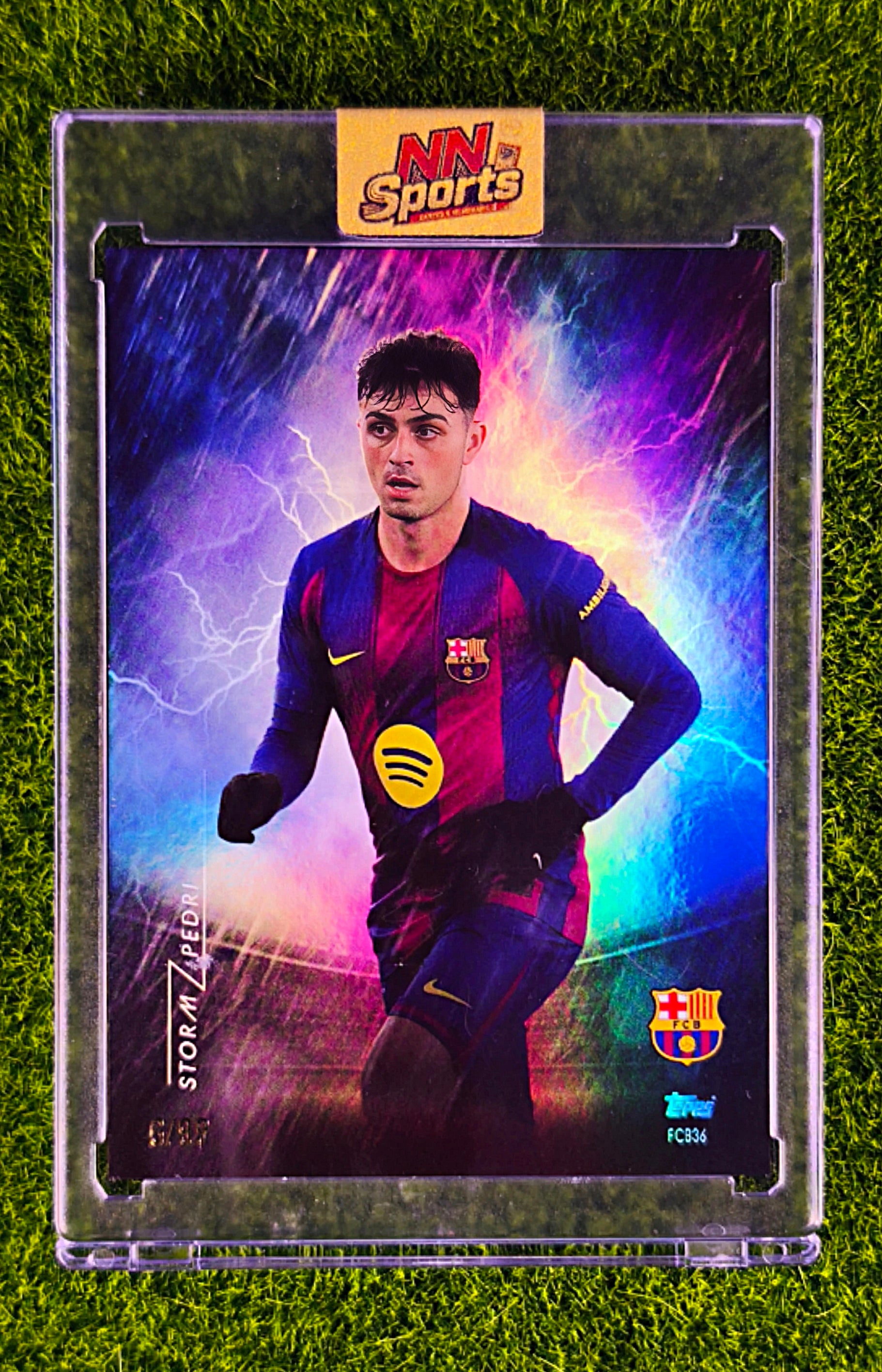 Pedri Storm 6/75 - Topps Total Football FC Barcelona 🔥