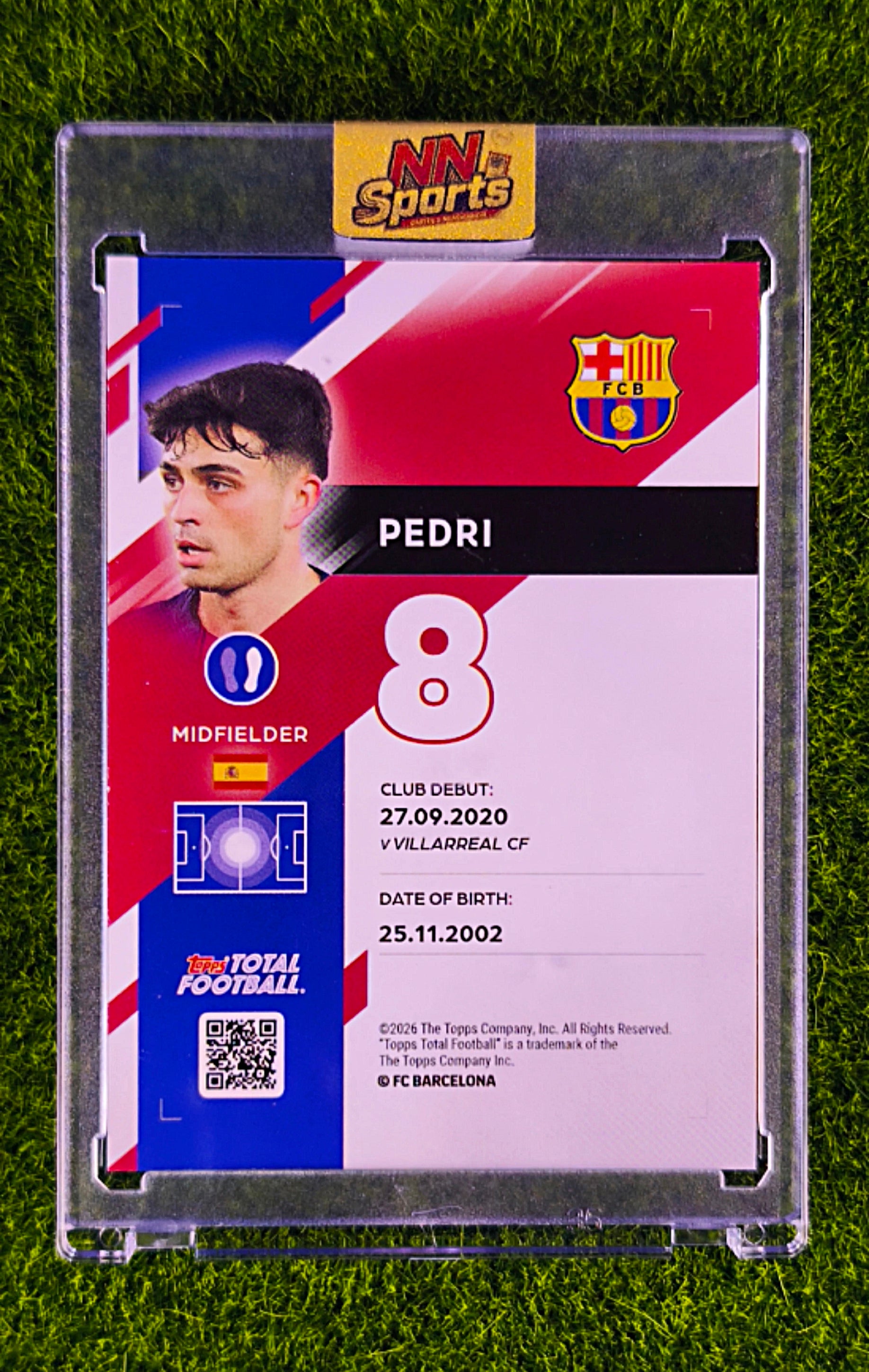 Pedri Storm 6/75 - Topps Total Football FC Barcelona 🔥