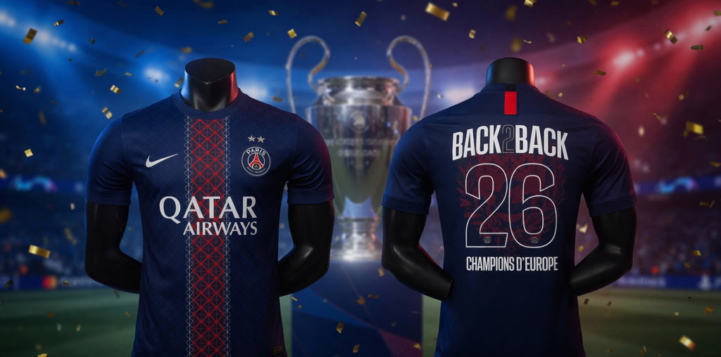 PSG 2026 Back2Back Champions League Special Edition Player Version Jersey 🔥